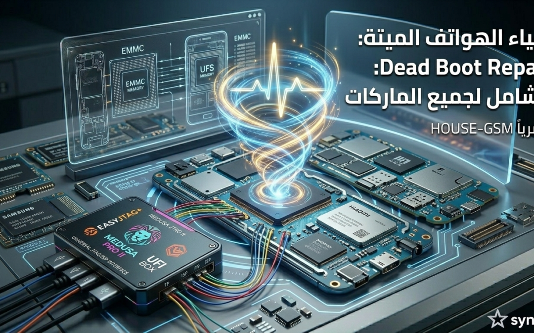 دليل إصلاح موت الأجهزة (Dead Boot Repair) وإحياء الهواتف | شروحات HOUSE-GSM