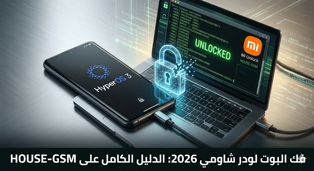 دليل فك البوت لودر لهواتف شاومي 2026: نظام HyperOS 3